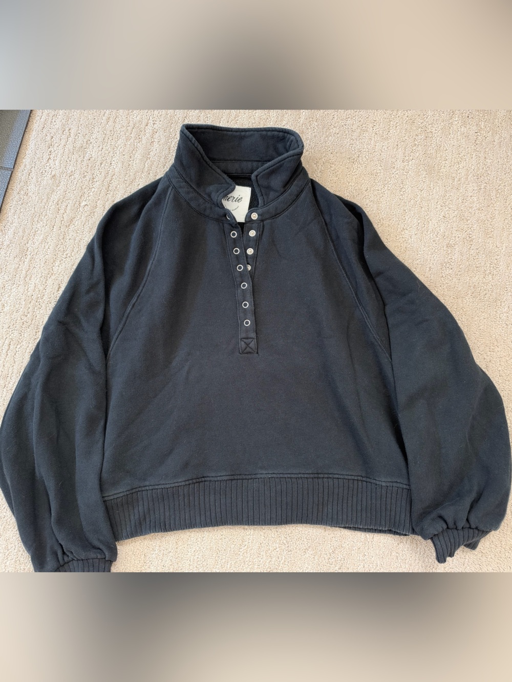 Aerie Black Pullover